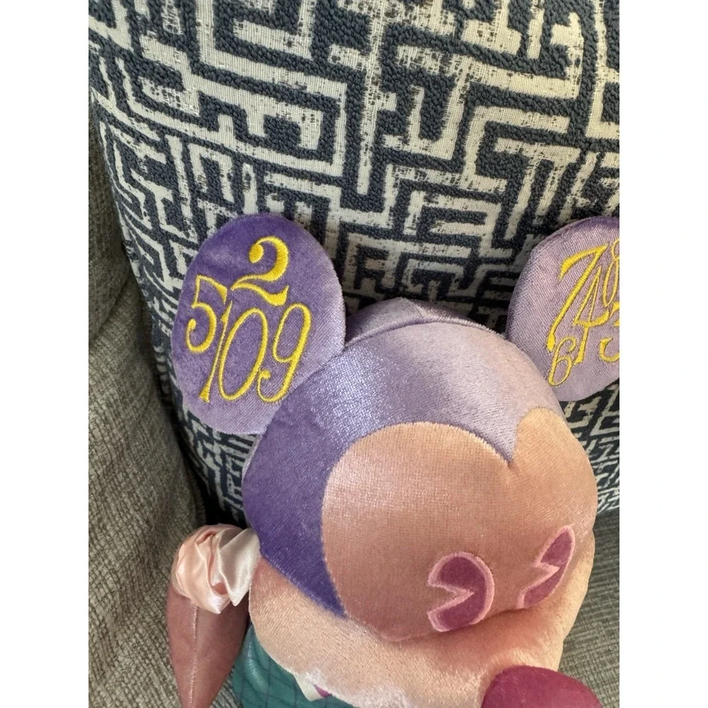 Disney The Main Attraction It's A Small World Mickey‎ Mouse Plush - 4/12 50th